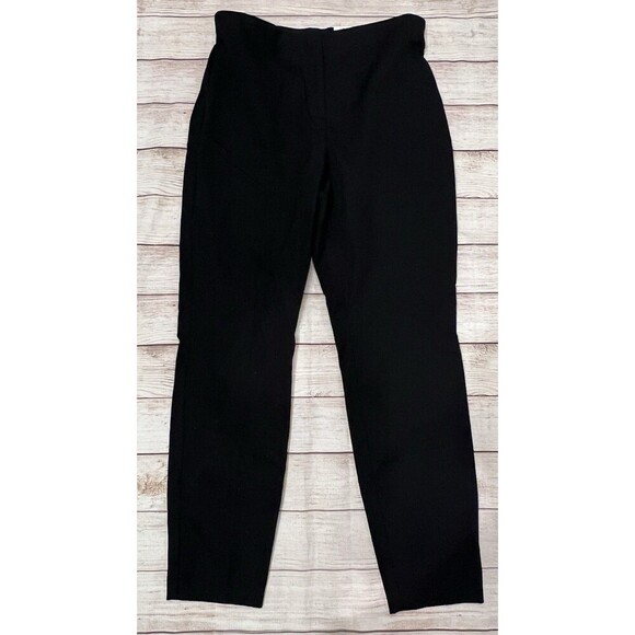 Alfani Black Straight Leg Comfort Waist High Waist Pants Women’s NWT Size 10 - Picture 1 of 8